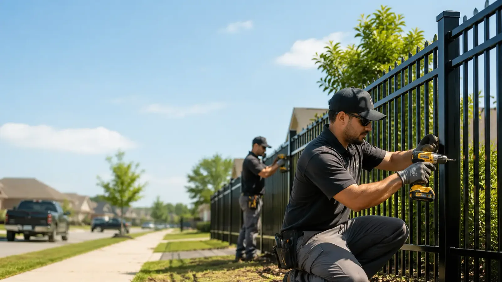 Metal Fence Installation in Vandalia, IL